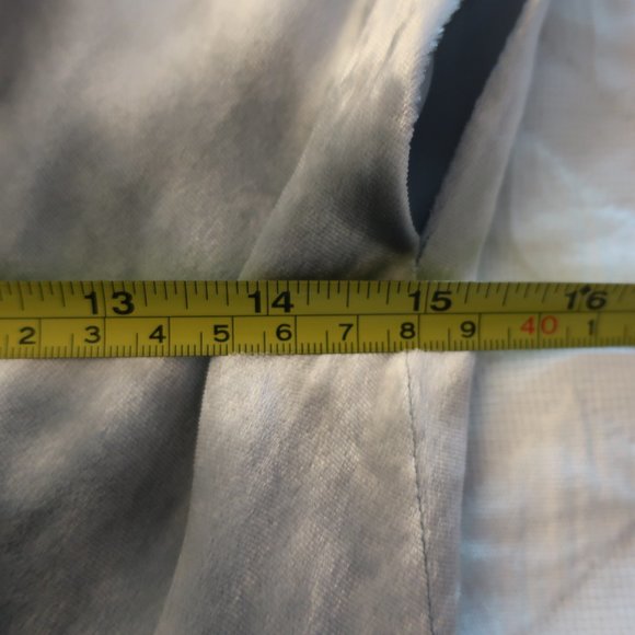 NWT J. Crew Silver Velvet Wrap Dress - Picture 10 of 13